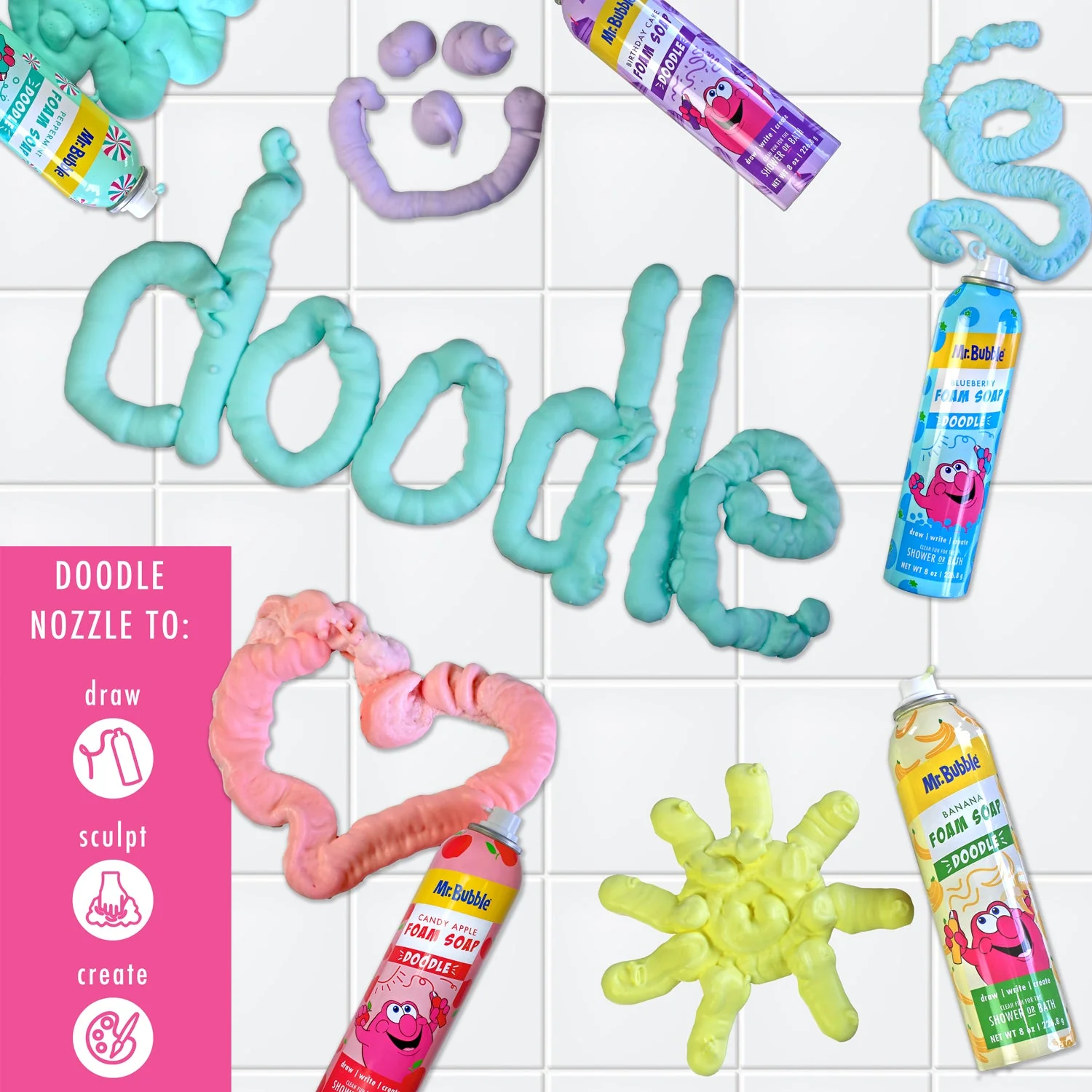 Foam Soap Twin Pack, Rotating Colors - Image 6