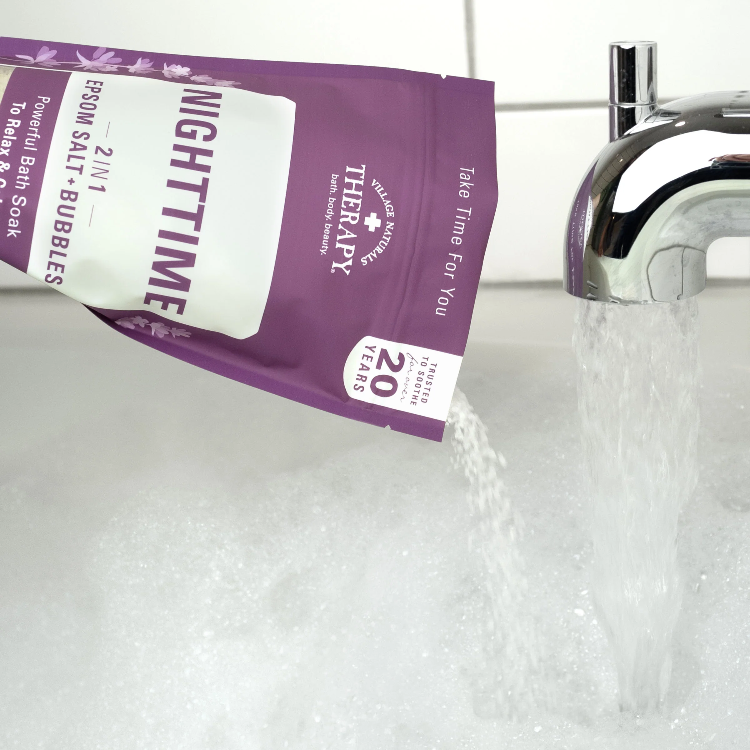 Nighttime 2in1 Foaming Epsom Bath Soak - Image 7